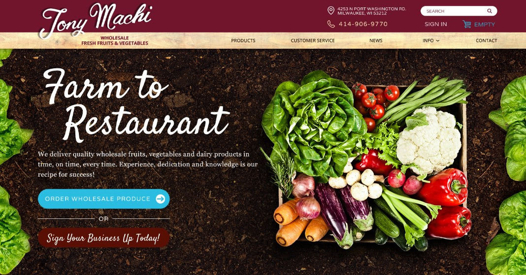 Wholesale Food Distributor Milwaukee Restaurant Fruit Supplier